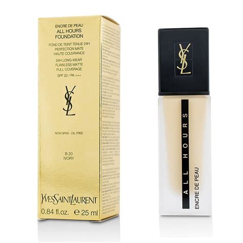 ysl foundation b20|yves saint laurent foundation samples.